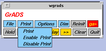 GAGUI Print Menu